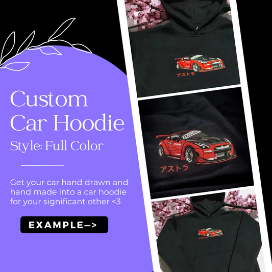 Custom Car Hoodie